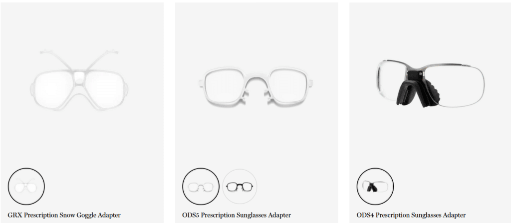 Smith Prescription Adapters for Goggles