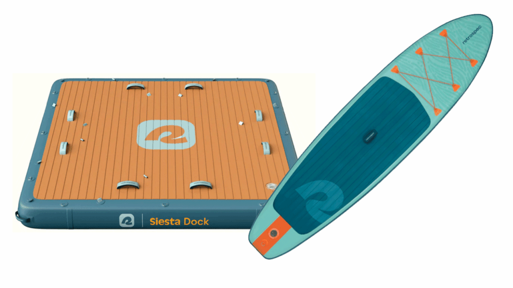 Retrospec Dock and Paddleboards