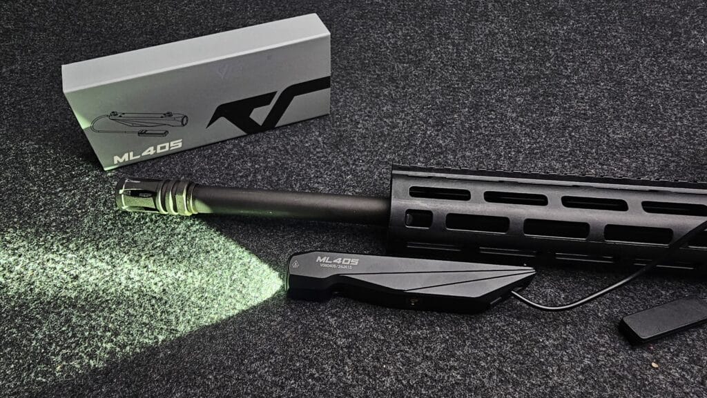 VOTATU ML40S Tactical Flashlight with Pressure Switch 1450 lumens